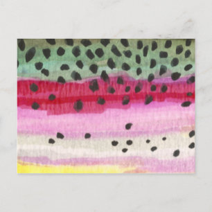 Cartão Postal Arco Arco-Íris Pescar