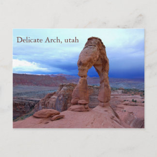 Cartão Postal arco delicado, Arch Delicado, utah