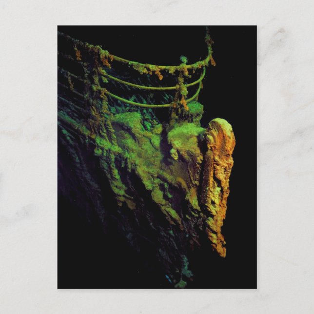 Cartão Postal Arco do Titanic visto do submersível MIR I (Frente)