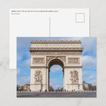 Arco do Triunfo em Paris, França