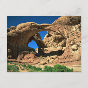 Cartão Postal Arco Duplo, Arches National Park, Utah