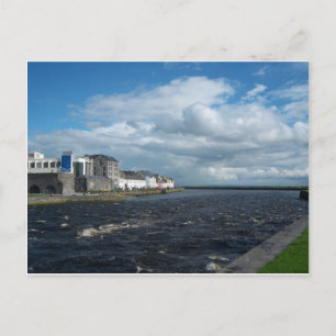 Cartão Postal Arco Espanhol e Long Walk, Galway.