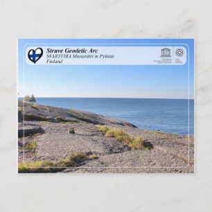 Cartão Postal Arco Geodésico da UNESCO - SVARTVIRA Mustaviiri