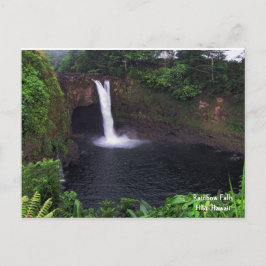 Cartão Postal Arco-íris cai