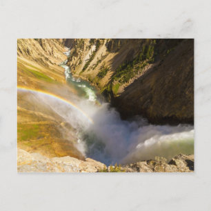 Cartão Postal Arco-íris sobre as Cataratas Inferiores do Yellows