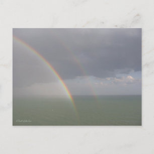 Cartão Postal Arco-íris sobre o Oceano II