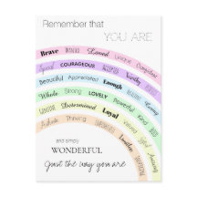 Arco-Íris, você é maravilhosa e inspiradora de pos