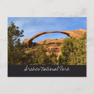 Cartão Postal Arco Paisagem no Parque Nacional Arches