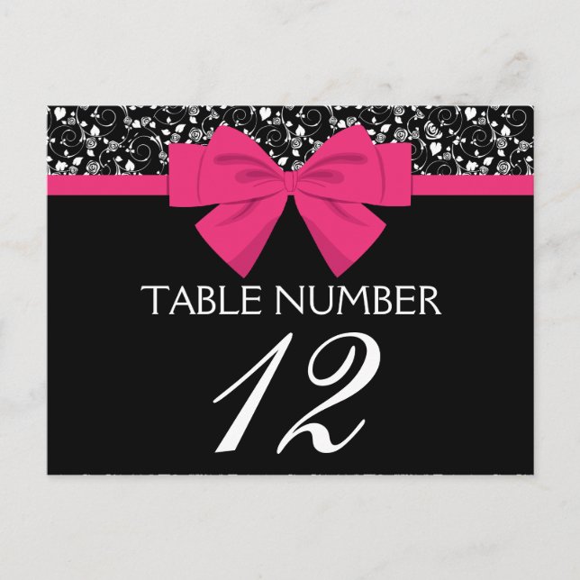 Cartão Postal Arco Rosa Preto e Branco (Frente)