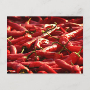 Cartão Postal Ardor - Pimentões Vermelhos Temperados