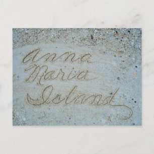 Cartão Postal Areia de Anna Maria