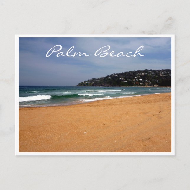 Cartão Postal areia de palmeira (Frente)