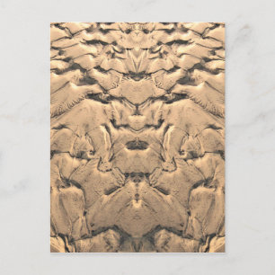 Cartão Postal Areia ouro