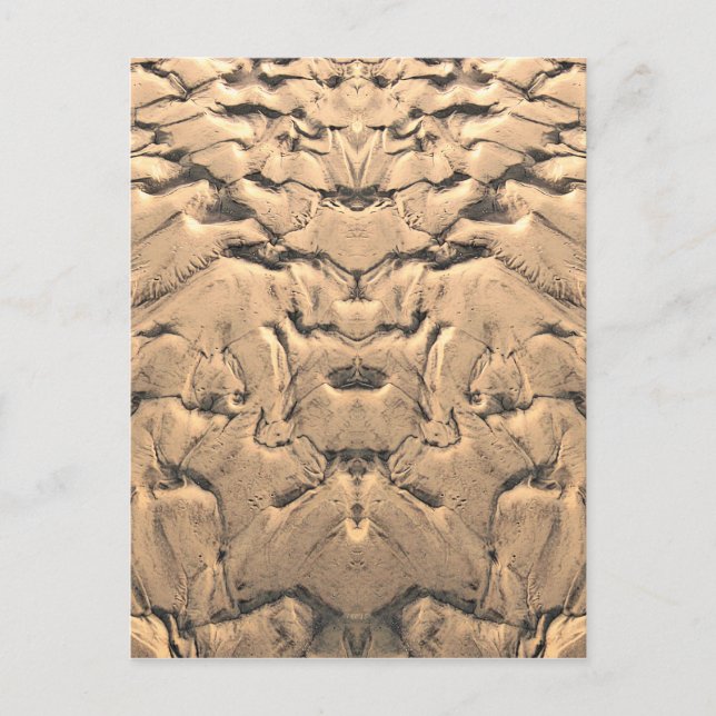 Cartão Postal Areia ouro (Frente)