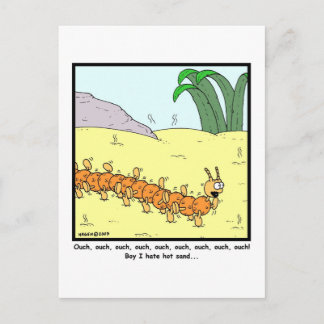 Cartão Postal Areia quente