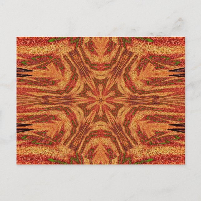 CARTÃO POSTAL AREIA TRIBAL 104 (Frente)