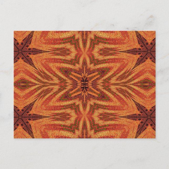 CARTÃO POSTAL AREIA TRIBAL 14 (Frente)