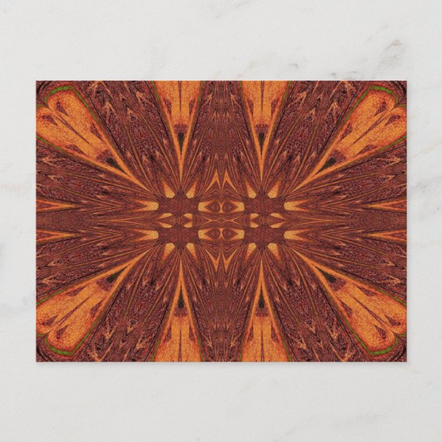 CARTÃO POSTAL AREIA TRIBAL 166 (Frente)