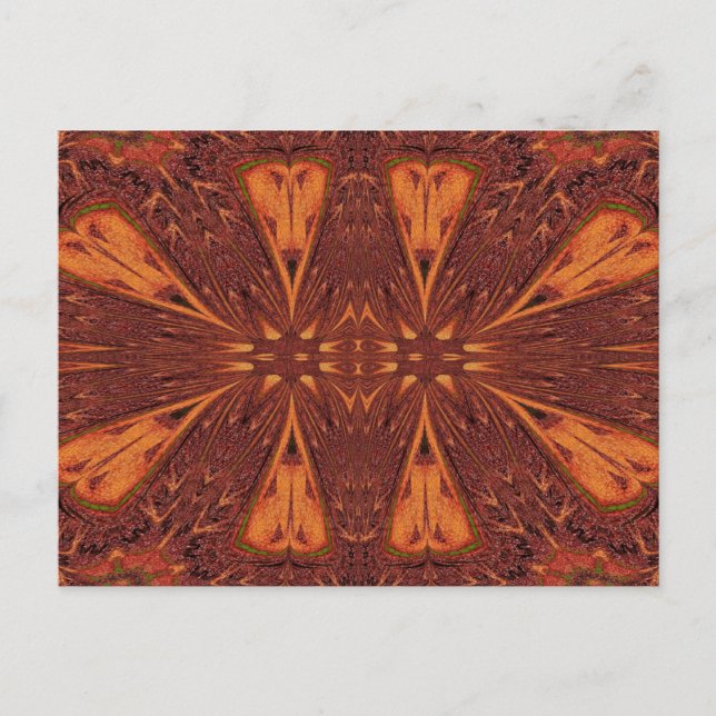 CARTÃO POSTAL AREIA TRIBAL 172 (Frente)