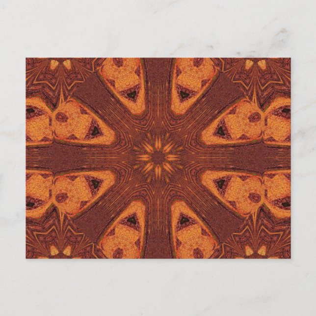 CARTÃO POSTAL AREIA TRIBAL 179 (Frente)