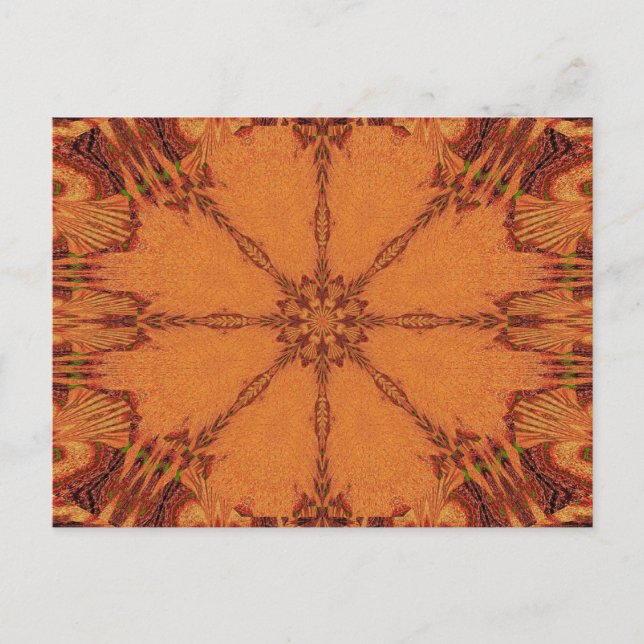 CARTÃO POSTAL AREIA TRIBAL 195 (Frente)