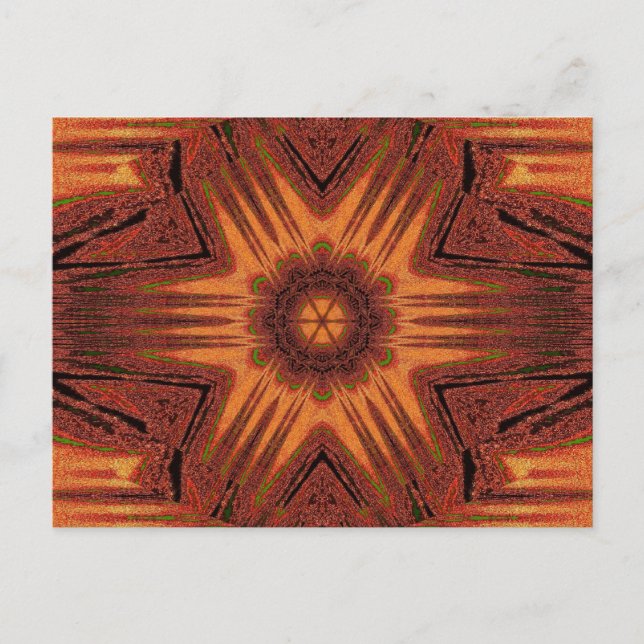 CARTÃO POSTAL AREIA TRIBAL 36 (Frente)