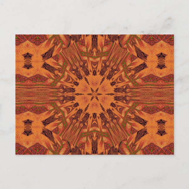 CARTÃO POSTAL AREIA TRIBAL 52 (Frente)