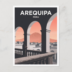 Cartão Postal Arequipa Peru