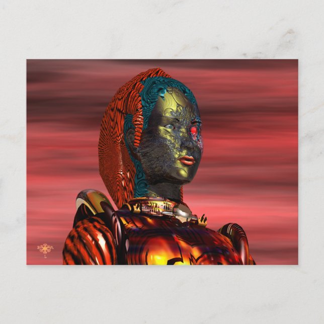 CARTÃO POSTAL ARES - CYBORG (Frente)