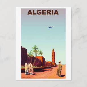 Cartão Postal Argélia