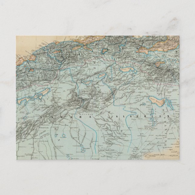 Cartão Postal Argélia (Frente)