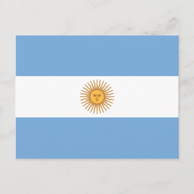 Cartão Postal argentina (Frente)