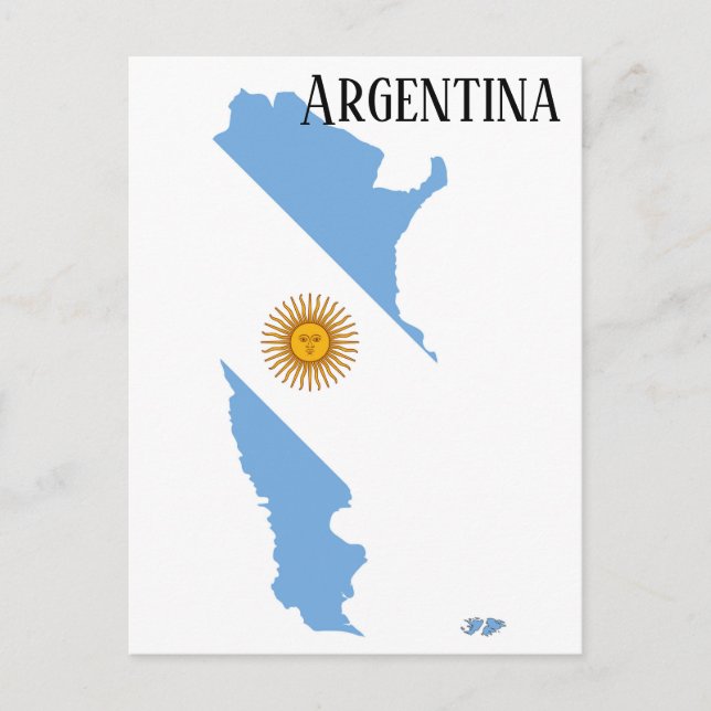 Cartão Postal Argentina (Frente)