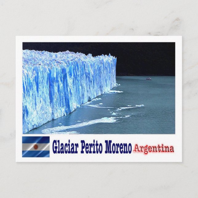Cartão Postal Argentina - Glaciar Perito - (Frente)