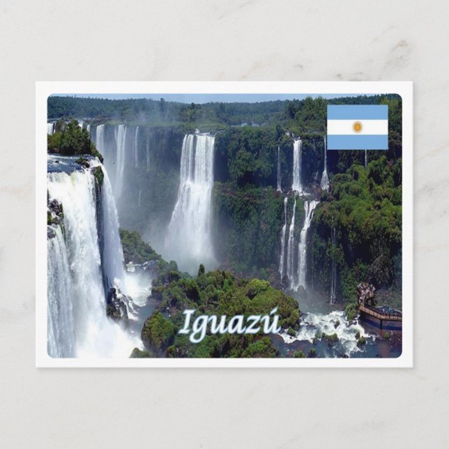 Cartão Postal Argentina - Las Cataratas del Iguazú - (Frente)