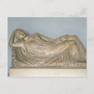 Cartão Postal Ariadne Asleep, helenístico de Alexandria, segundo