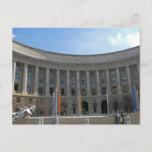 Cartão Postal Ariel RIos Building Federal Triangle Washington DC