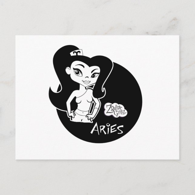 Cartão postal Aries (Frente)