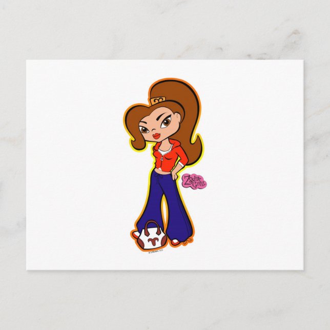 Cartão postal Aries (Frente)