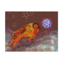 Aries luta contra o vírus