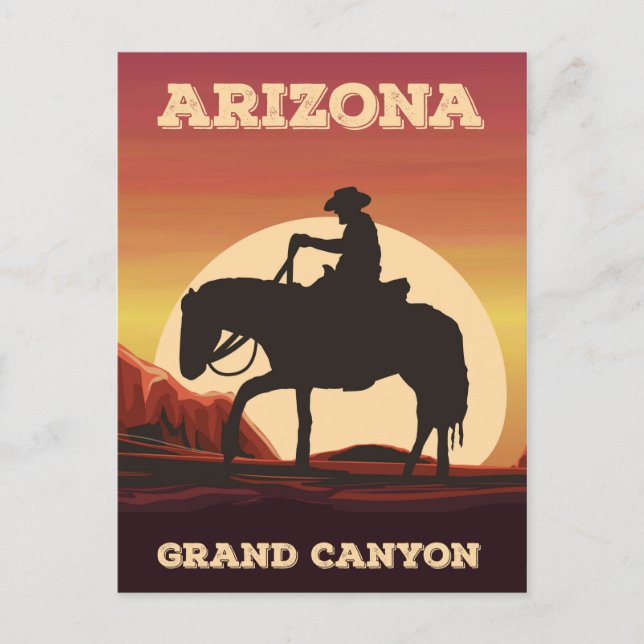 Cartão Postal Arizona (Frente)