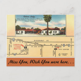 Cartão Postal Arizona, Cabana Lodge