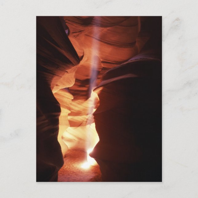 Cartão Postal Arizona de Antelope Canyon (Frente)