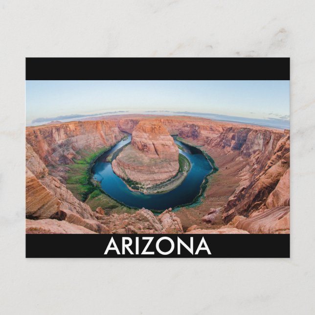 Cartão Postal arizona de curvas (Frente)