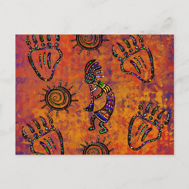 Cartão Postal Arizona Desert Art (Frente)