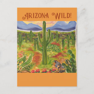 Cartão Postal Arizona Desert Art