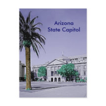 Arizona - Retro de Capitólio Estadual com Toque de