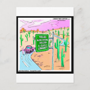 Cartão Postal Arizona: Uma Comunidade Fechada Camisetas e Presen