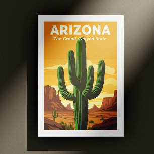Cartão Postal Arizona Vintage