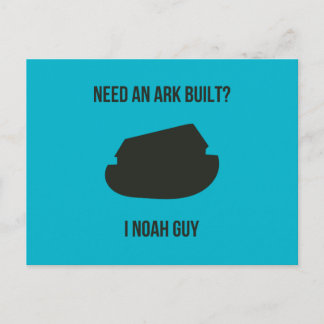 Cartão Postal Ark Christian Pun de Noah